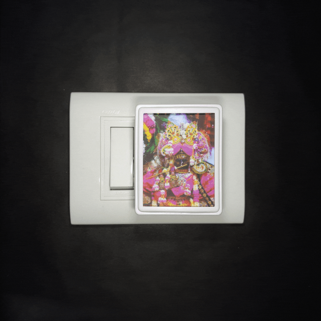 Radha Vallabh - Night Lamp - Manidweep Art