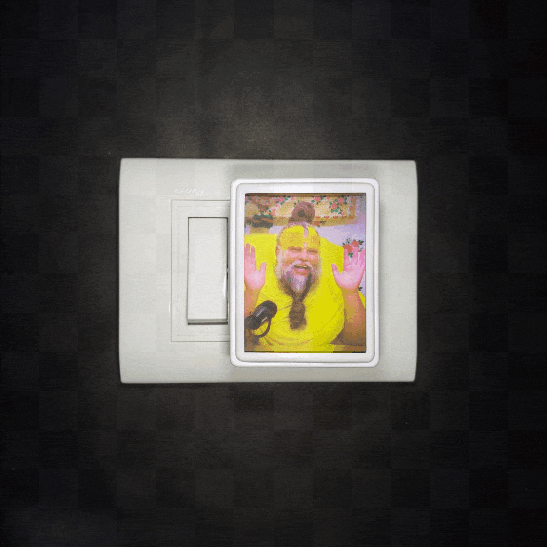Premanandji Maharaj - Night Lamp - Manidweep Art