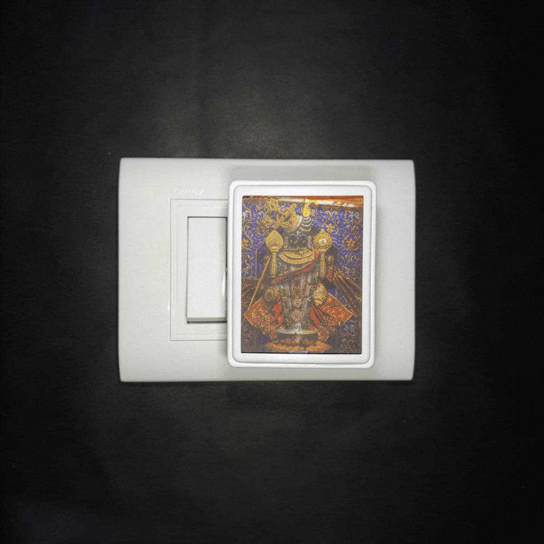 Dwarkadhish - Night Lamp - Manidweep Art
