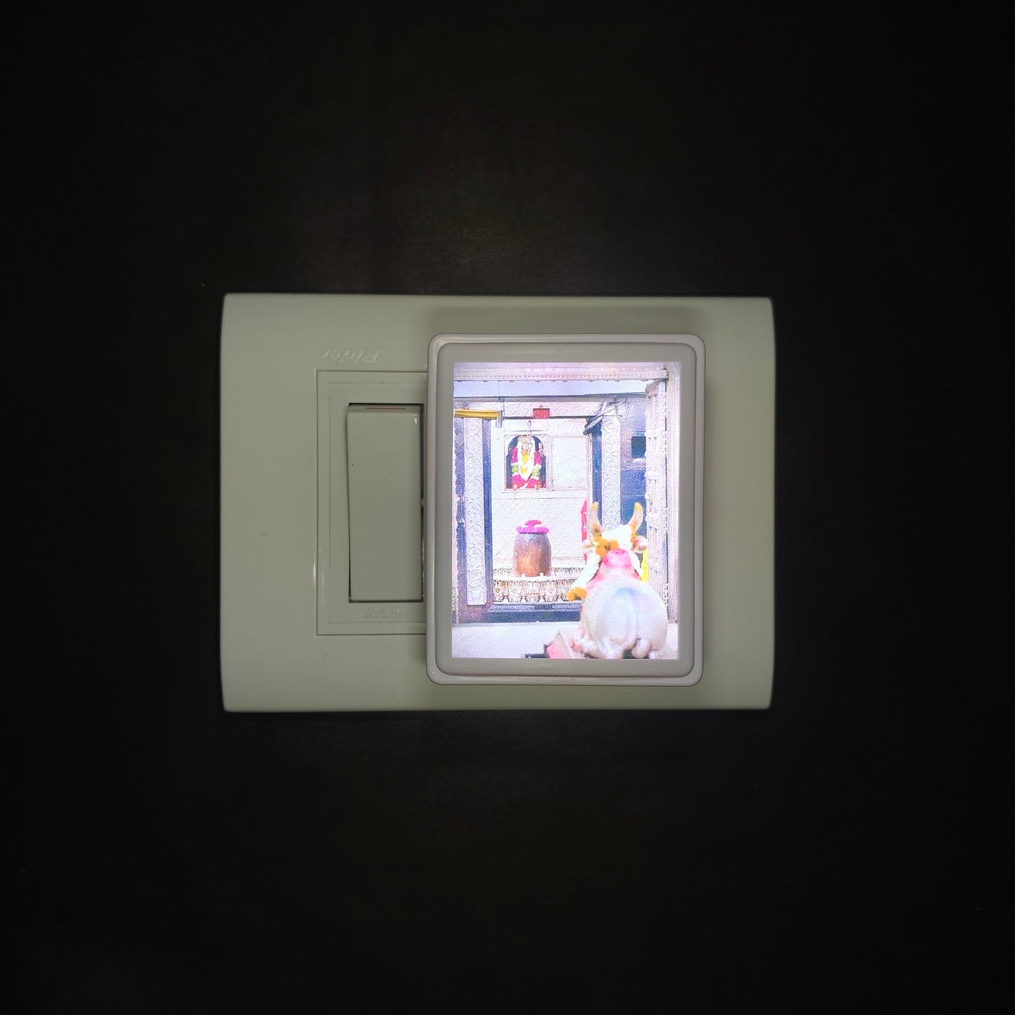 Mahakal - Night Lamp - Manidweep Art