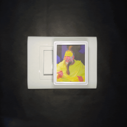Premanandji Maharaj -  Night Lamp - Manidweep Art