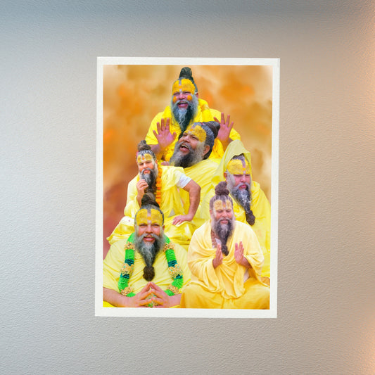 Premanand Maharaj - Wall Frame | 12x18 Inch | Manidweep Art