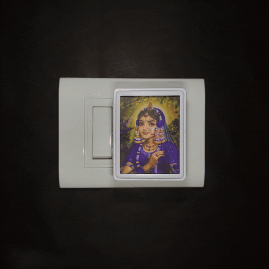Radha -  Night Lamp - Manidweep Art