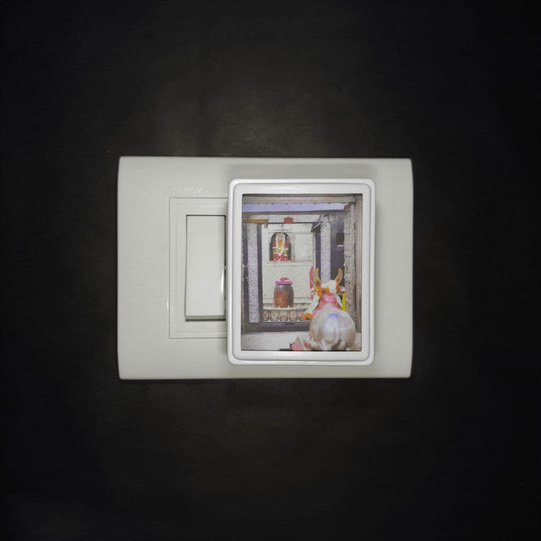 Mahakal -  Night Lamp - Manidweep Art