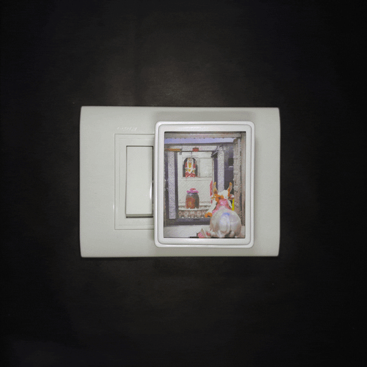 Mahakal -  Night Lamp - Manidweep Art