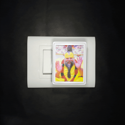 Premanandji Maharaj With Blessing -  Night Lamp - Manidweep Art