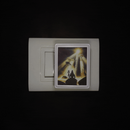 Mahadev -  Night Lamp - Manidweep Art