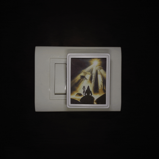 Mahadev -  Night Lamp - Manidweep Art