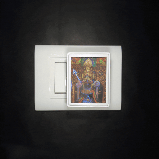 Dwarkadhish Shringar -  Night Lamp - Manidweep Art