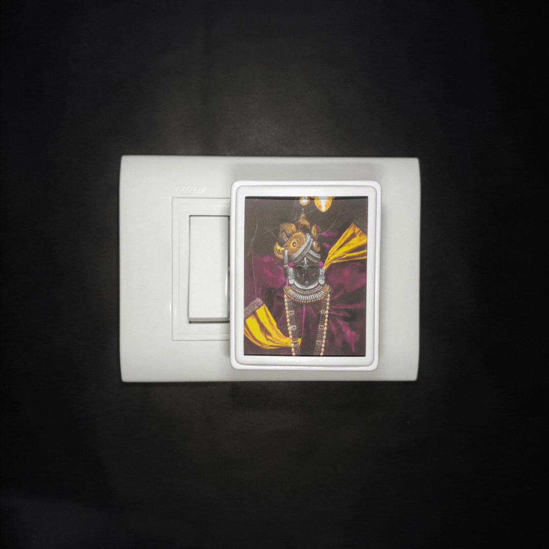 Dwarkadhish -  Night Lamp - Manidweep Art