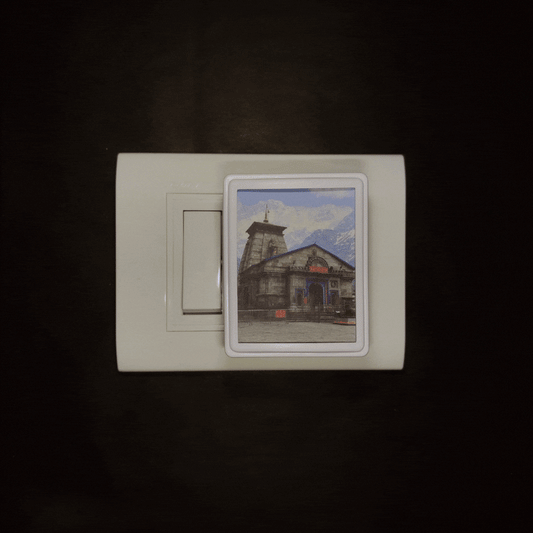 Kedarnath Temple -  Night Lamp - Manidweep Art