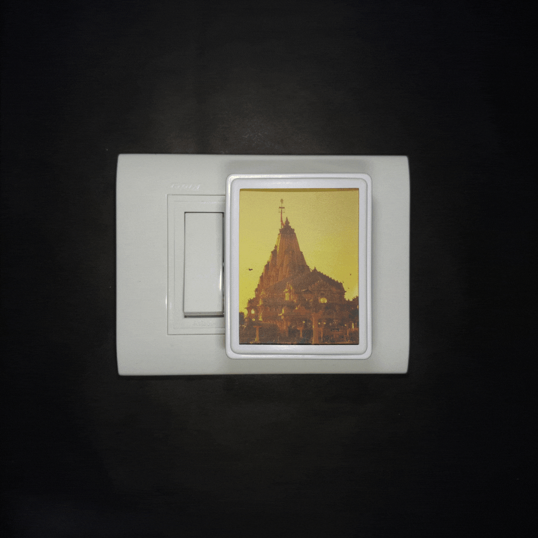 Somnath -  Night Lamp - Manidweep Art
