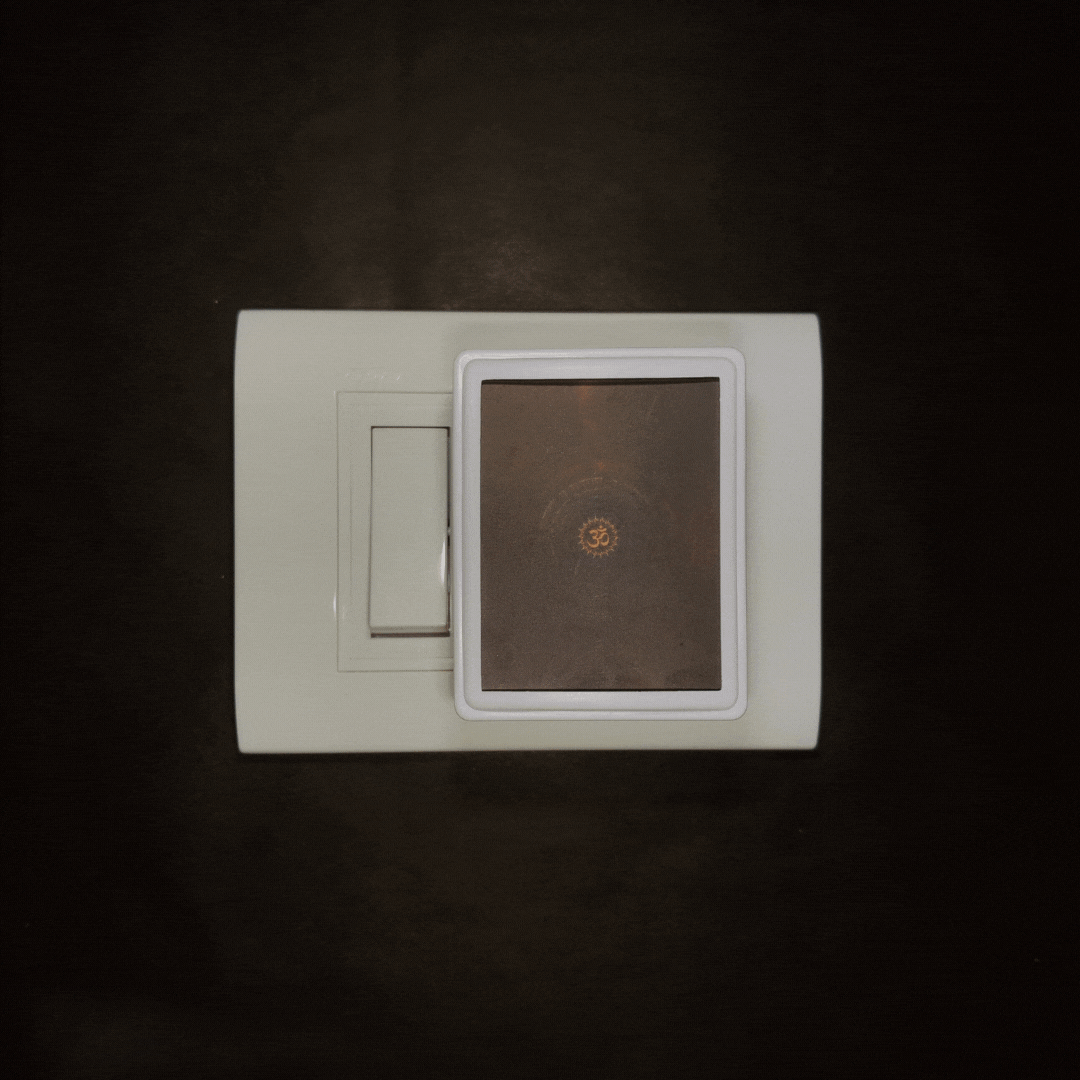 Om -  Night Lamp - Manidweep Art