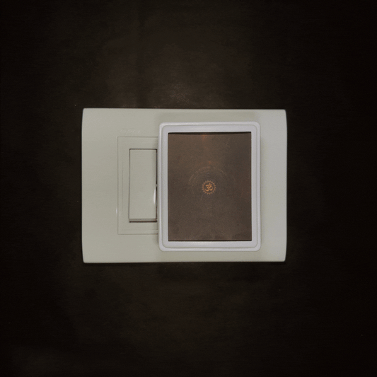 Om -  Night Lamp - Manidweep Art