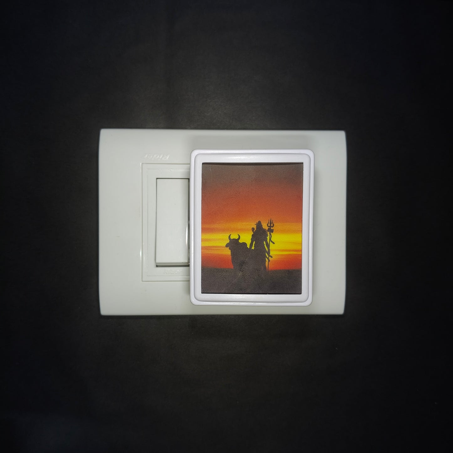 Mahadev -  Night Lamp - Manidweep Art