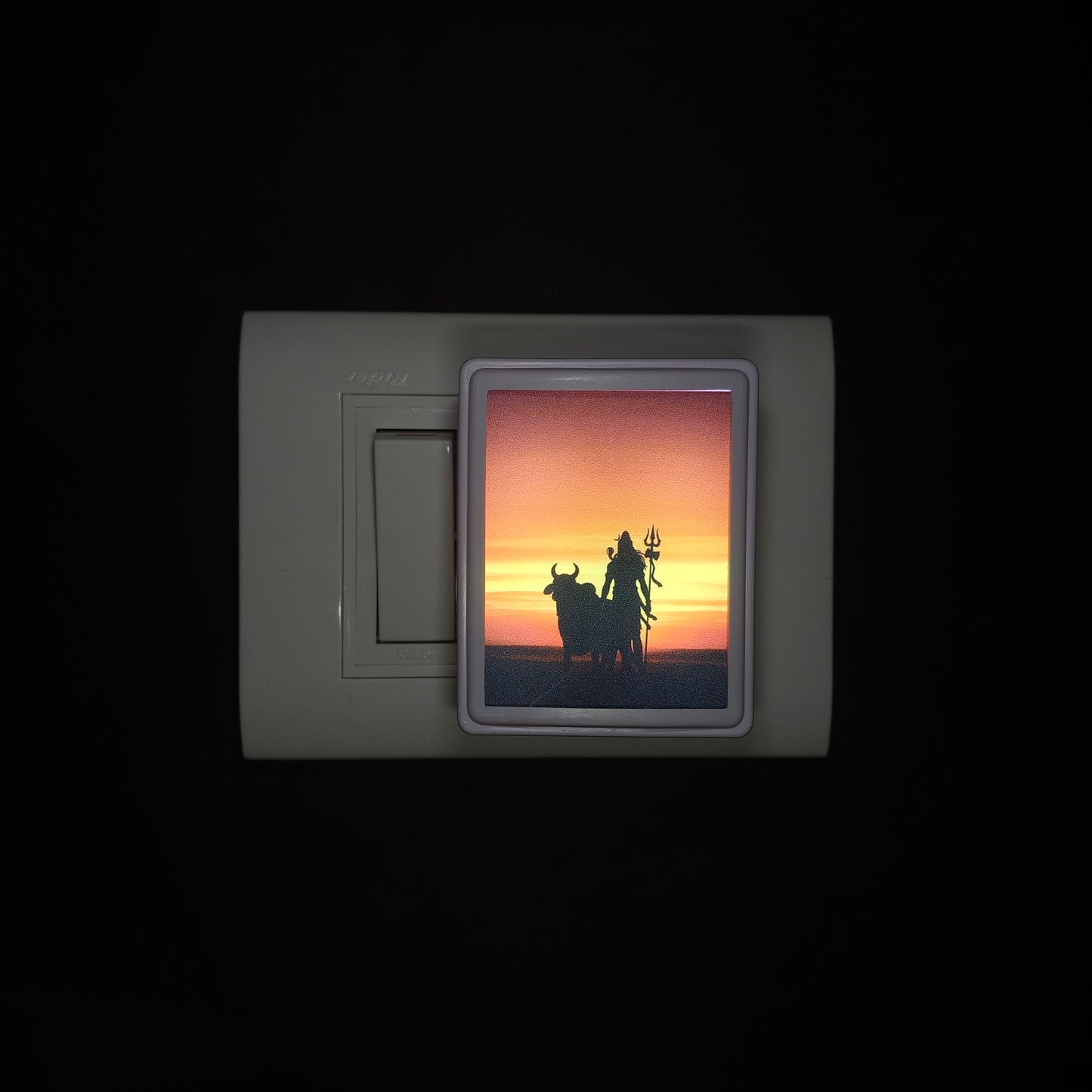 Mahadev -  Night Lamp - Manidweep Art
