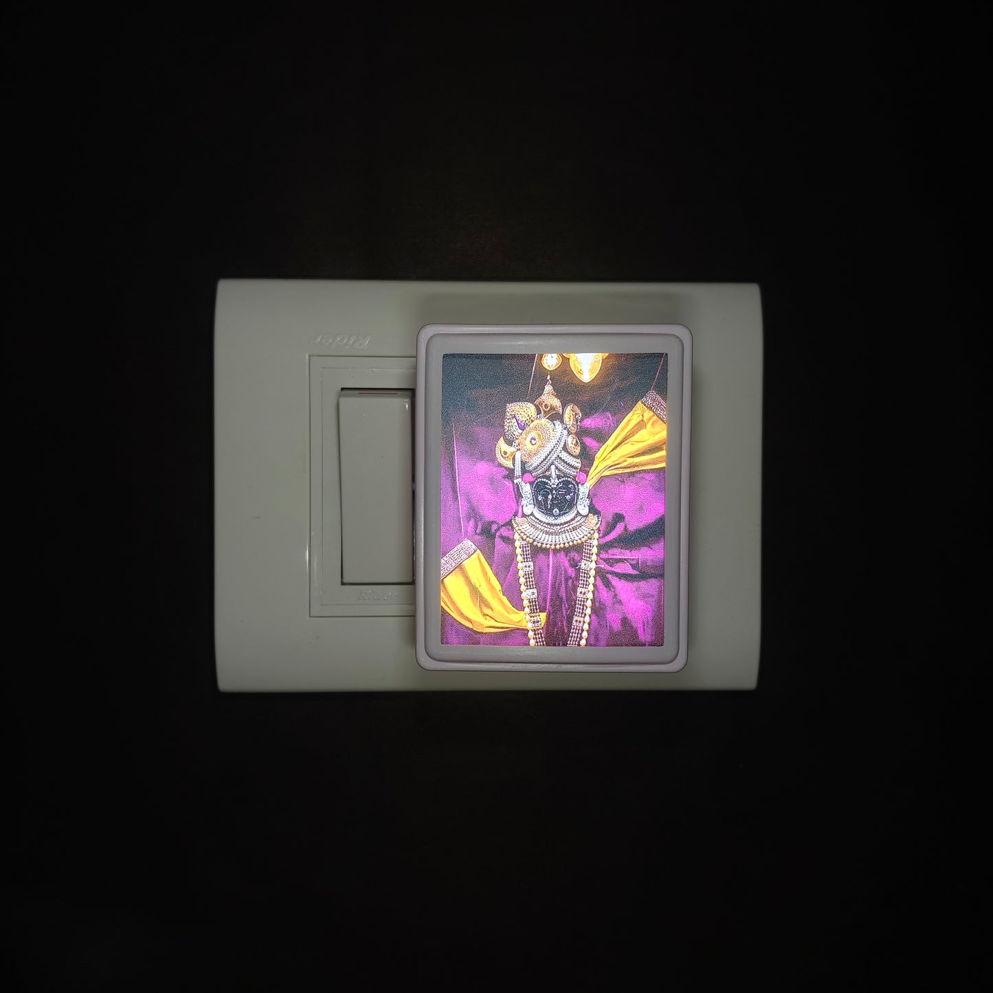 Dwarkadhish -  Night Lamp - Manidweep Art