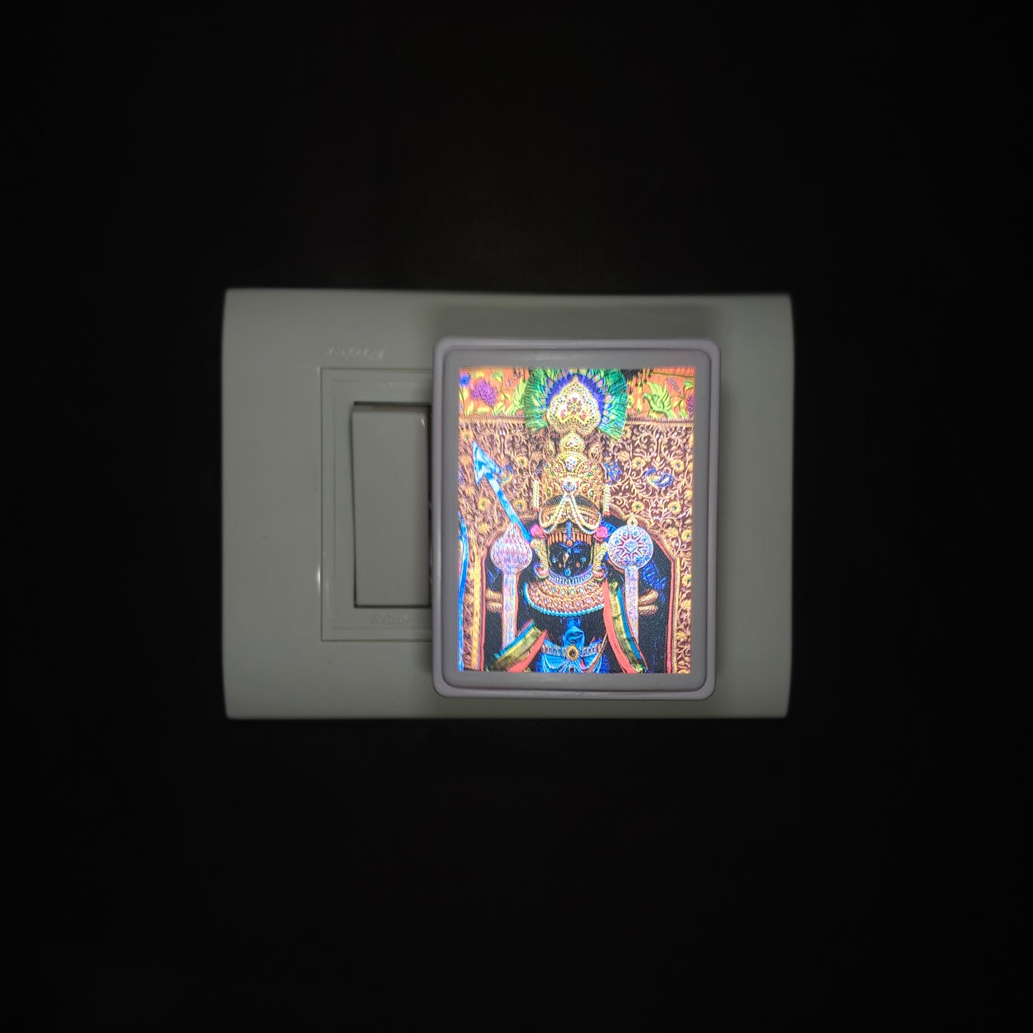 Dwarkadhish Shringar -  Night Lamp - Manidweep Art