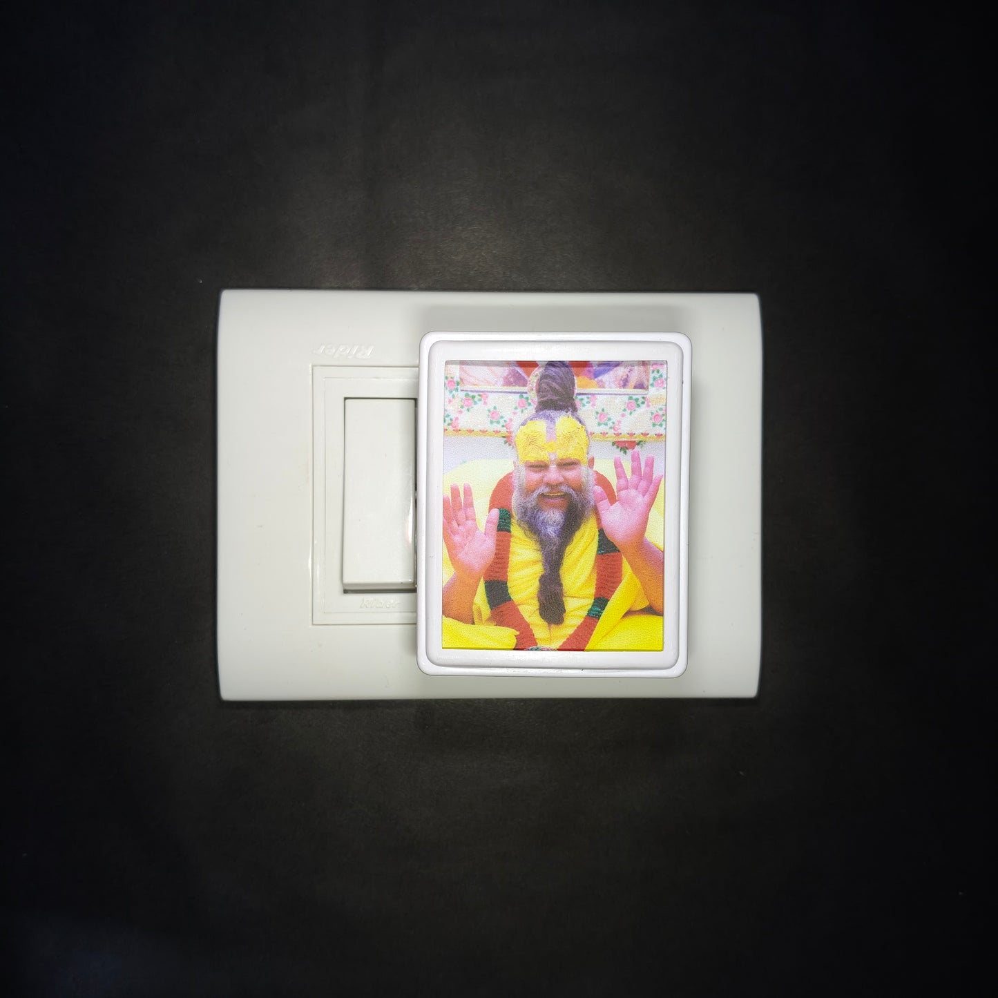 Premanandji Maharaj With Blessing -  Night Lamp - Manidweep Art