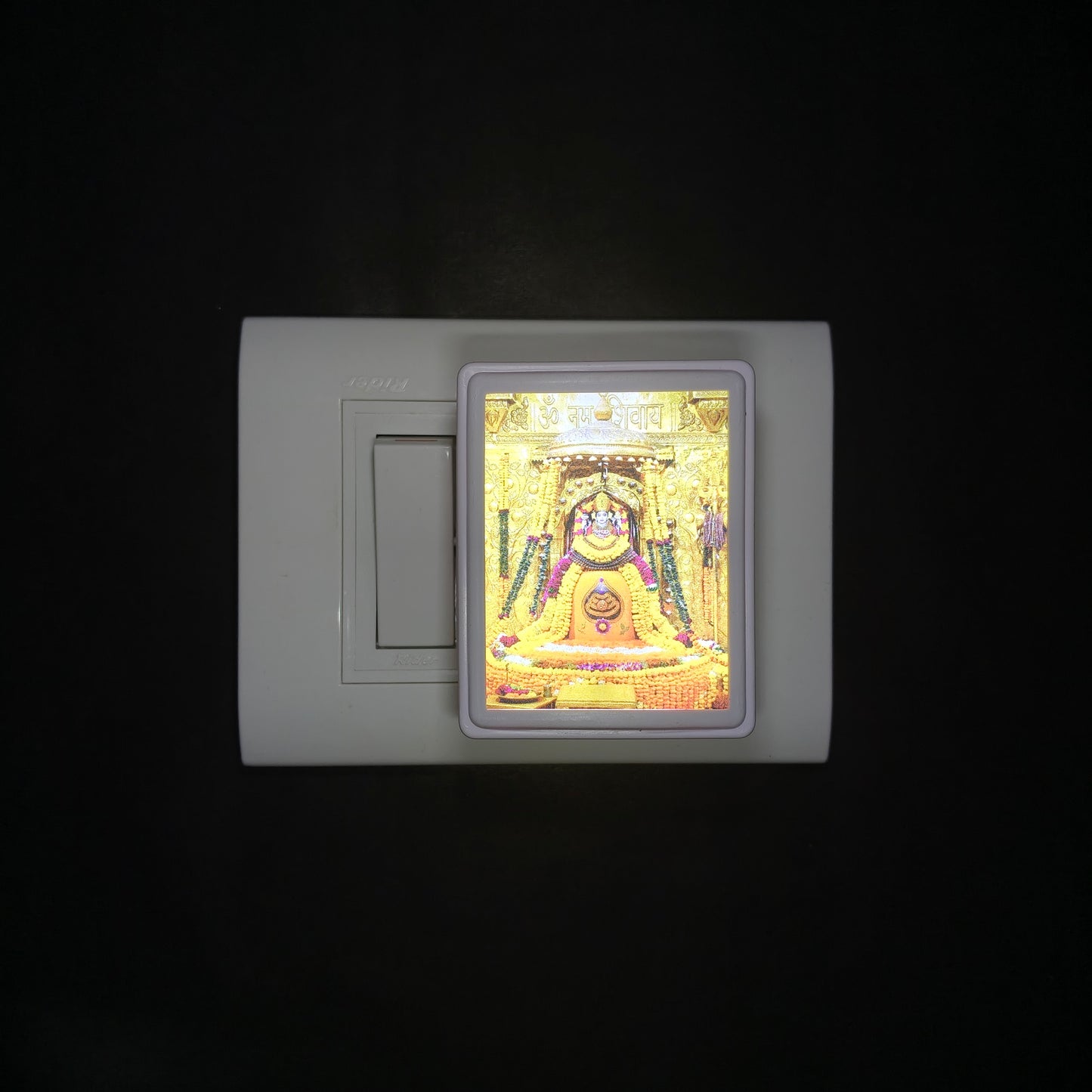 Somnath Mahadev Shringar -  Night Lamp - Manidweep Art
