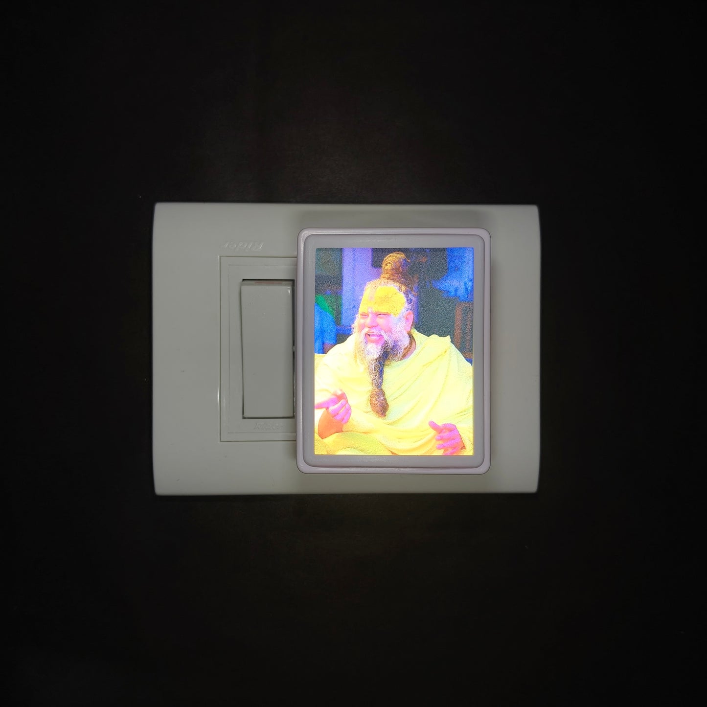 Premanandji Maharaj -  Night Lamp - Manidweep Art